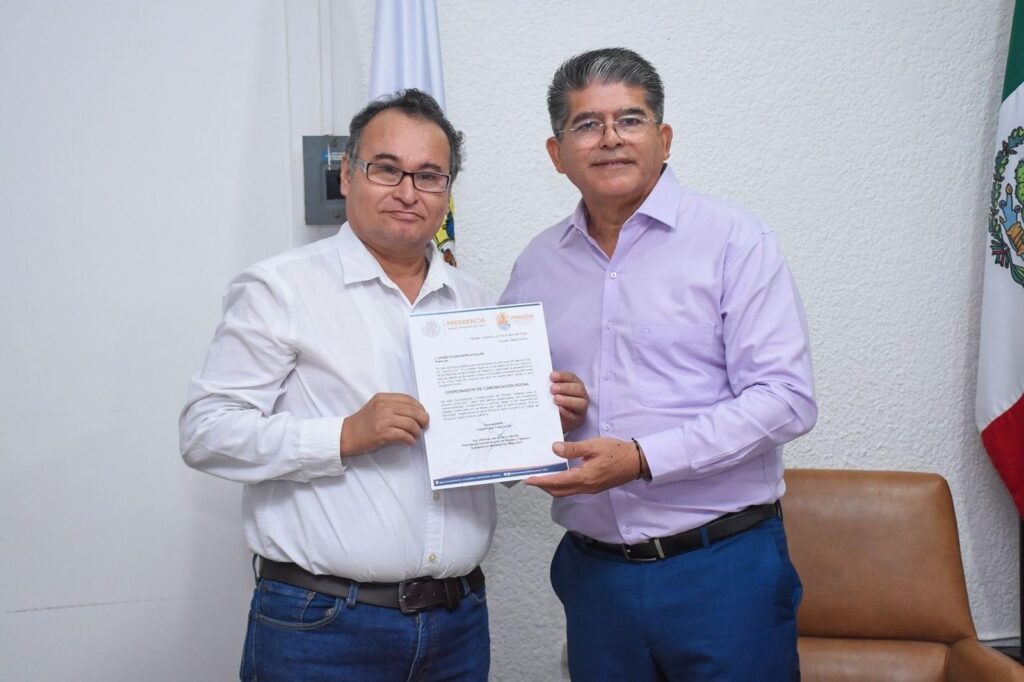 staff de Presidencia de Paraíso