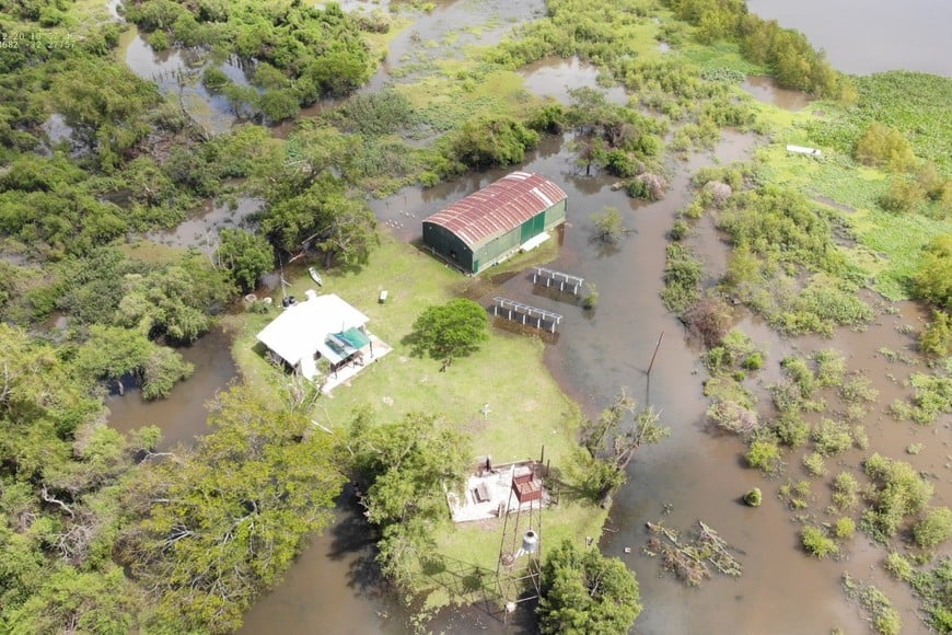 Daños en el puerto de Sisal