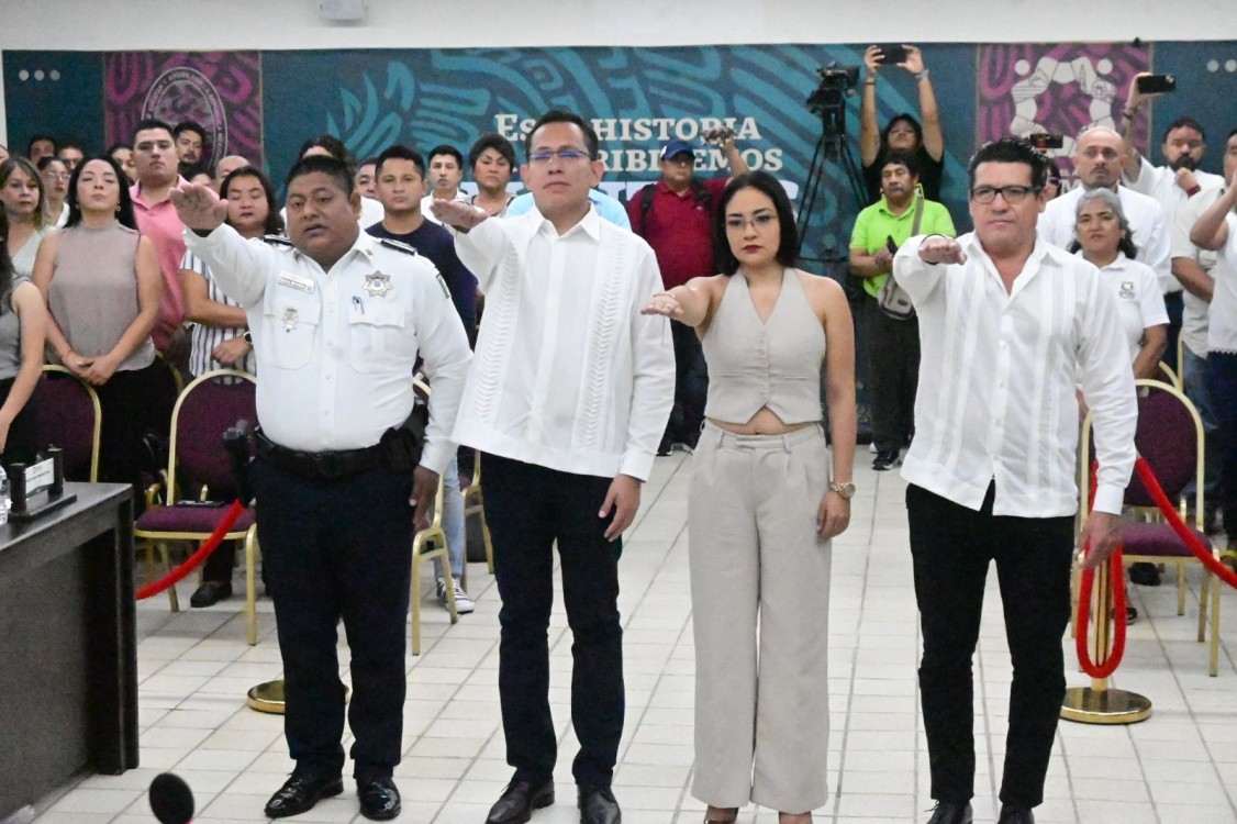 Quedó instalado el Ayuntamiento del municipio de Carmen 2024-2027