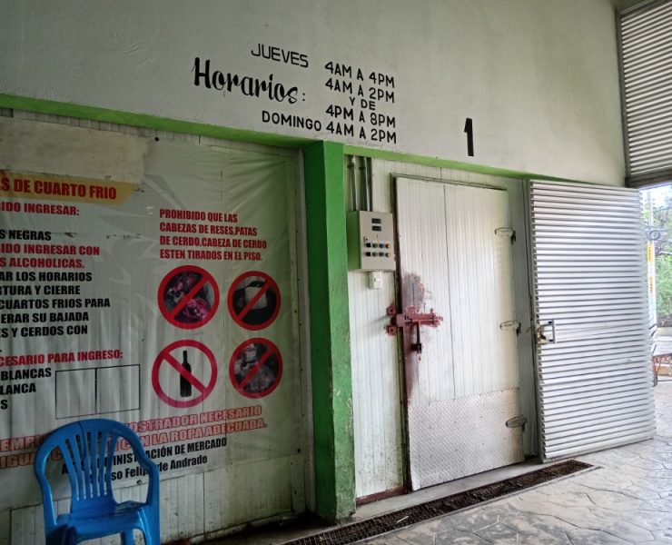 Cuarto frío fuera de servicio en el mercado AFA afectará a carniceros