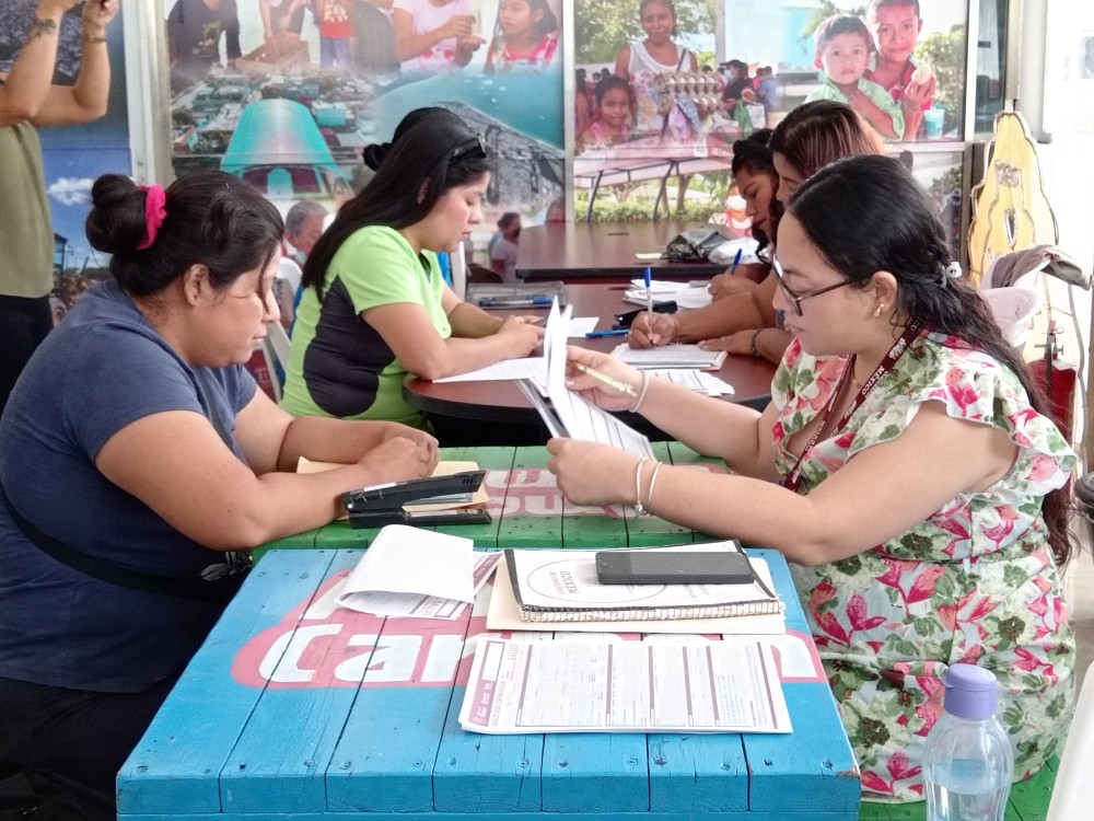 Inscripción de aspintes para el programa “Salud casa por casa”