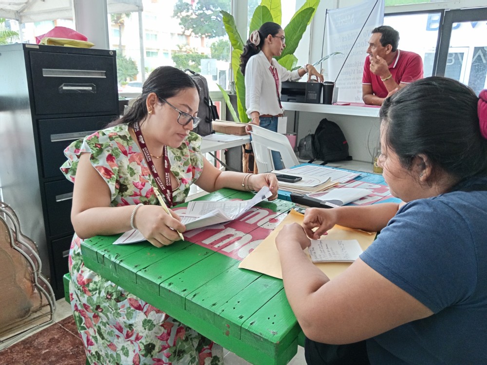 Inscripción de aspintes para el programa “Salud casa por casa”