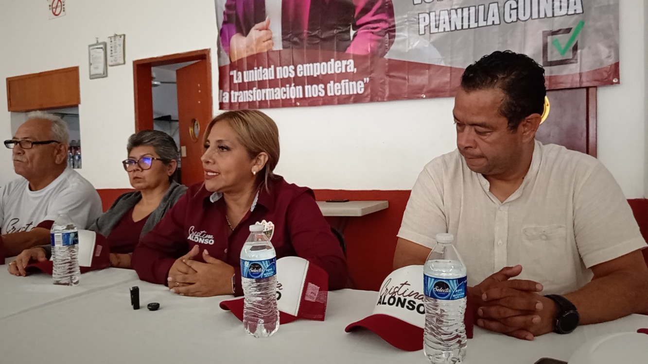 Cristina Alonso va por un STPRM humanista