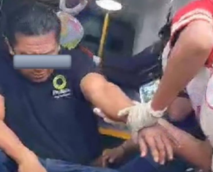 Impactante choque en carretera de Mérida-Cancún tres heridos en el camino