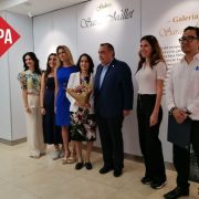 Inauguran Galería Sara Millet y la exposición "Dos Generaciones unidas por el Arte" en el Aeropuerto de Mérida