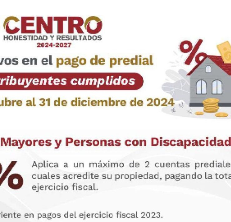 Incentivos por el Pago de Agua y Predial ¡Aprovecha los Beneficios en Tabasco!