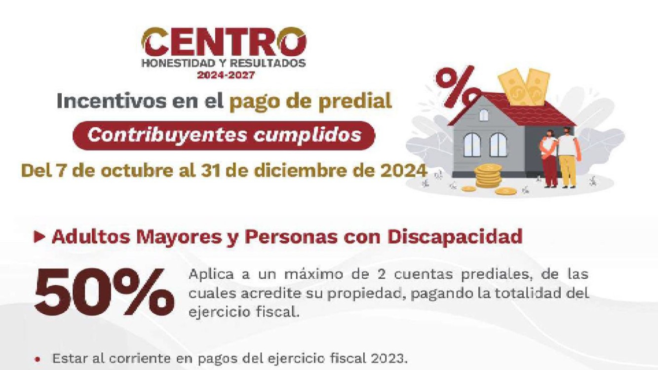 Incentivos por el Pago de Agua y Predial ¡Aprovecha los Beneficios en Tabasco!