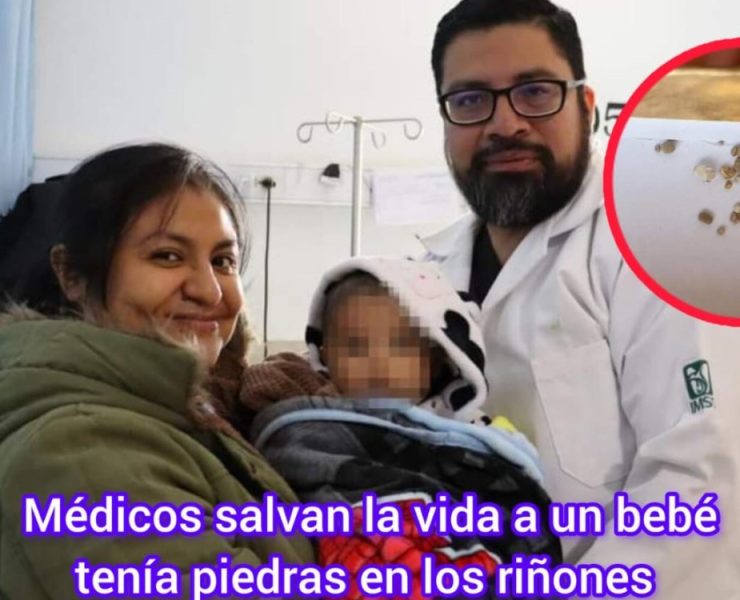 Médicos salvan la vida a un bebé con Piedras en los Riñones en el IMSS de Mérida