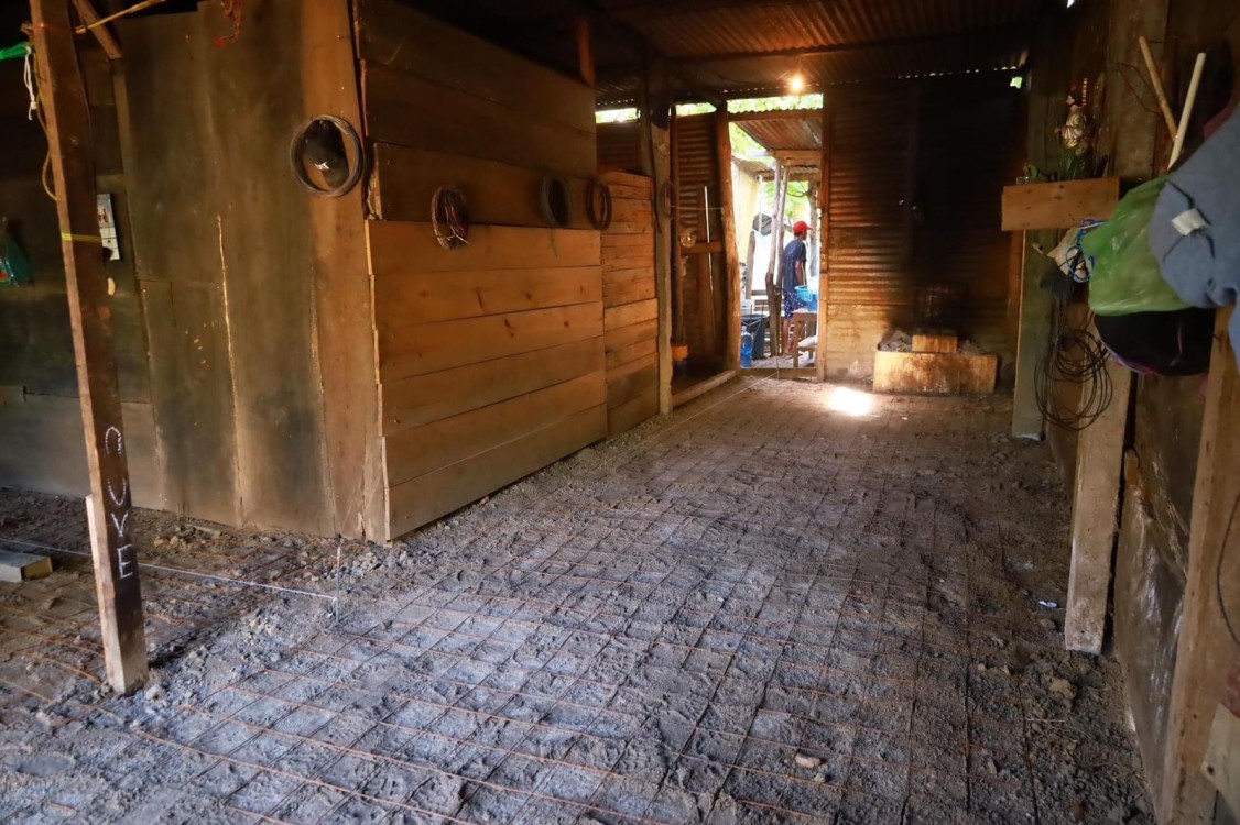 Programa pisos firmes en Centro