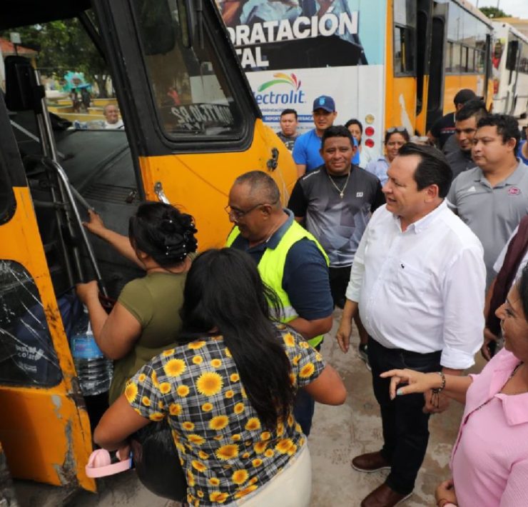 ¡EVACUACIÓN EN YUCATÁN POR HURACÁN MILTON! Diaz Mena dirige a yucatecos