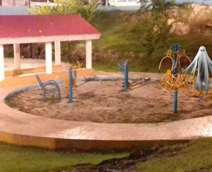 Fantasmas en parque de Mérida fueron captados en video