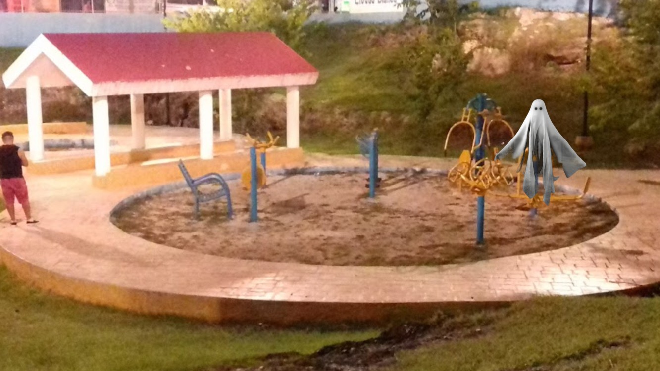 Fantasmas en parque de Mérida fueron captados en video