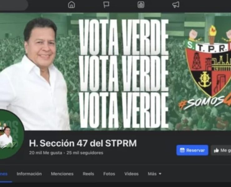 Líderes de secciones usan redes oficiales para favorecer a Ricardo Aldana