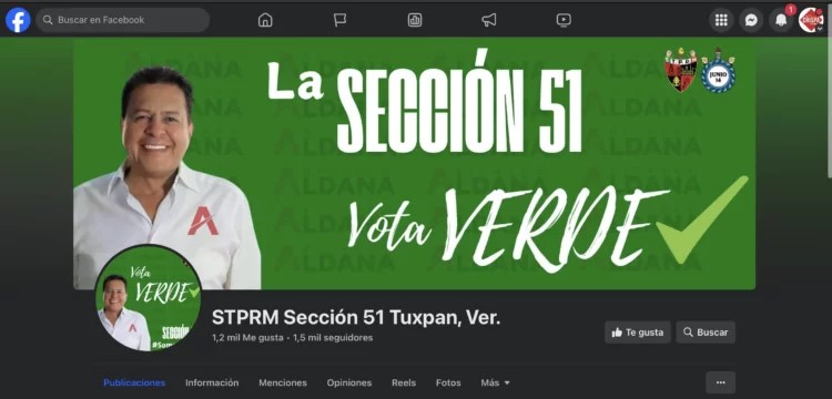 Líderes de secciones usan redes oficiales