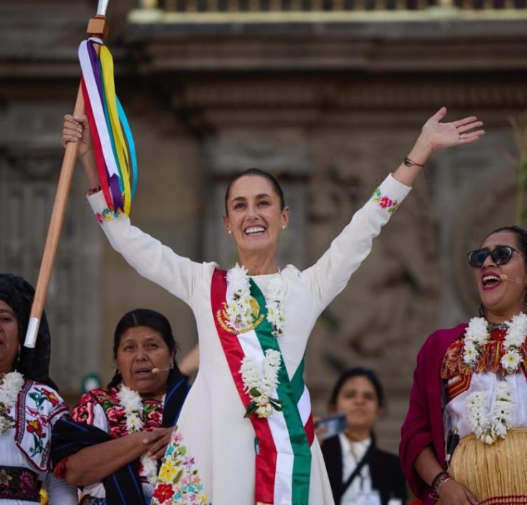 Claudia Sheinbaum recibe el Bastón de Mando: Un compromiso con los pueblos originarios y un ambicioso plan de gobierno
