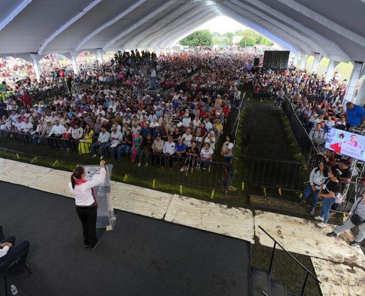 Claudia Sheinbaum inicia su primera gira presidencial en Morelos destacando la democratización del Poder Judicial