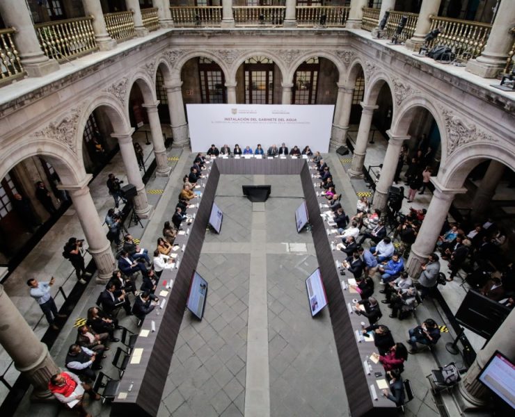 Brugada impulsa Gabinete del Agua para enfrentar crisis hídrica en CDMX