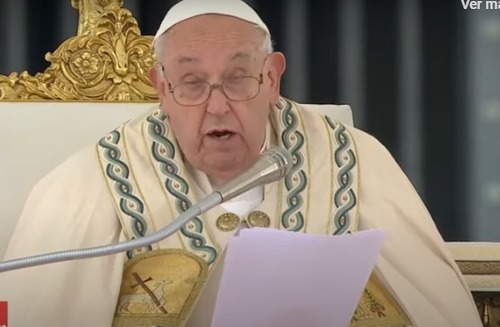El papa Francisco amplía su llamado por la paz e incluye a Palestina como “martirizada” en su homilía dominical