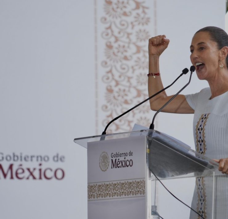 Sheinbaum reafirma elección popular de jueces para 2025 en su gira por Yucatán