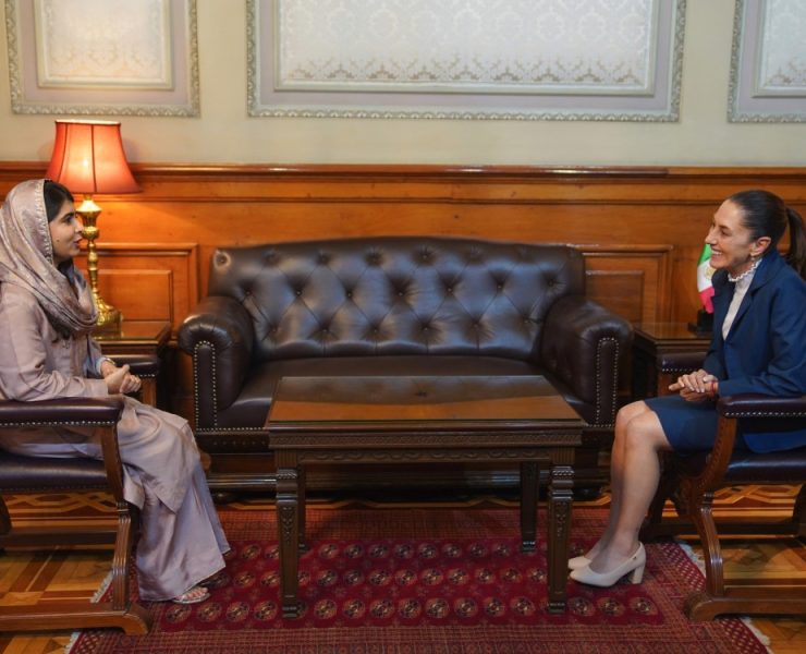 Claudia Sheinbaum y Malala Yousafzai destacan la educación como herramienta de cambio en México y el mundo