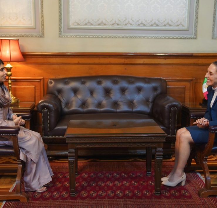 Claudia Sheinbaum y Malala Yousafzai destacan la educación como herramienta de cambio en México y el mundo