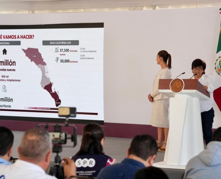 Sheinbaum impulsa acceso a vivienda digna en Baja California Sur: un programa para familias y jóvenes