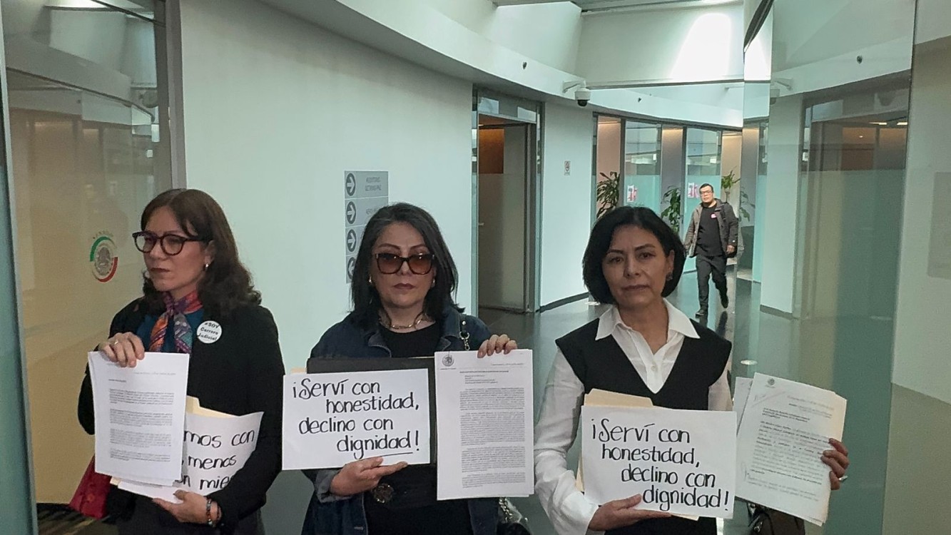 Magistradas renuncian a elección extraordinaria por falta de garantías para ejercer justicia imparcial