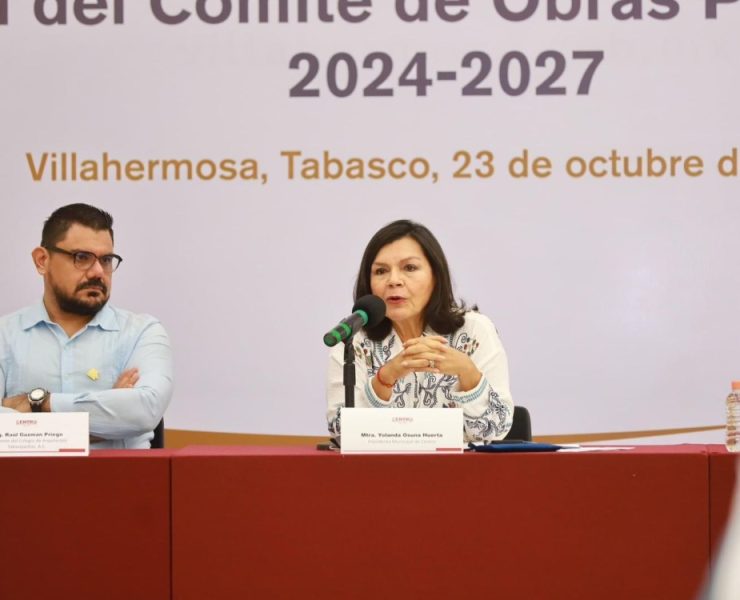 Yolanda Osuna Huerta asegura que la obra pública