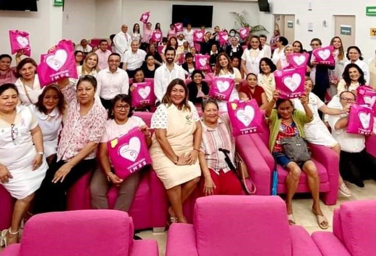 Bolsas Rosas para valientes: IMSS Yucatán apoya a mujeres sobrevivientes de cáncer de mama