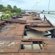 Fotos de Progreso después del huracán Milton