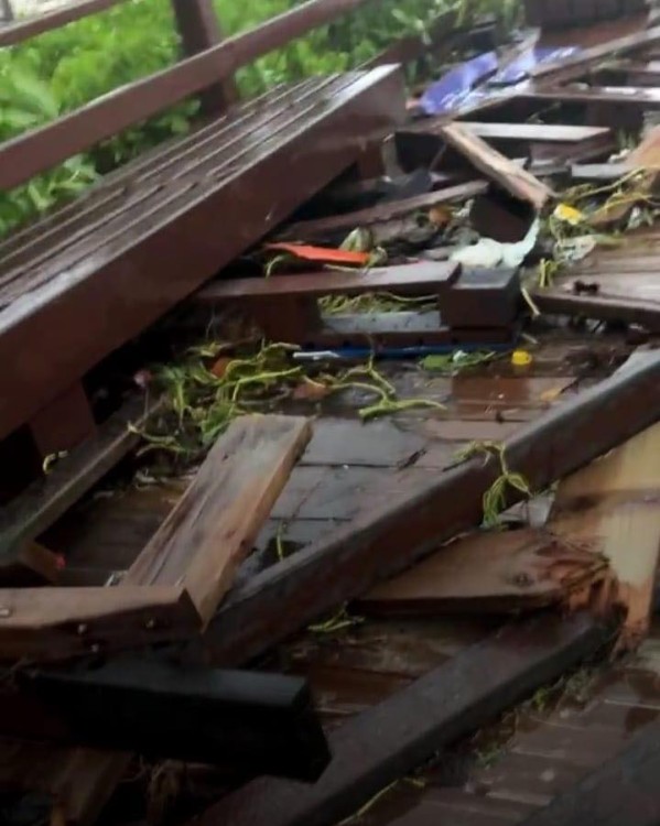 Fotos de Progreso después del huracán Milton