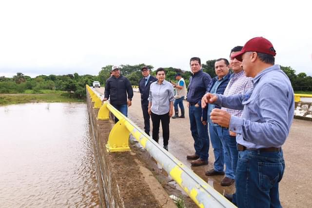 margen derecha del río Grijalva en Gaviotas Norte