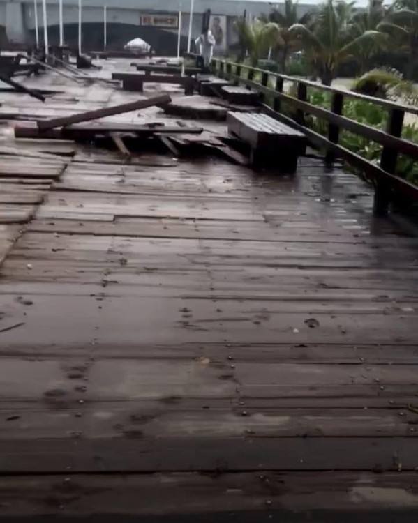 Fotos de Progreso después del huracán Milton