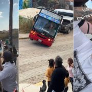 Santa fe Klan sufre accidente en un camión durante su tour