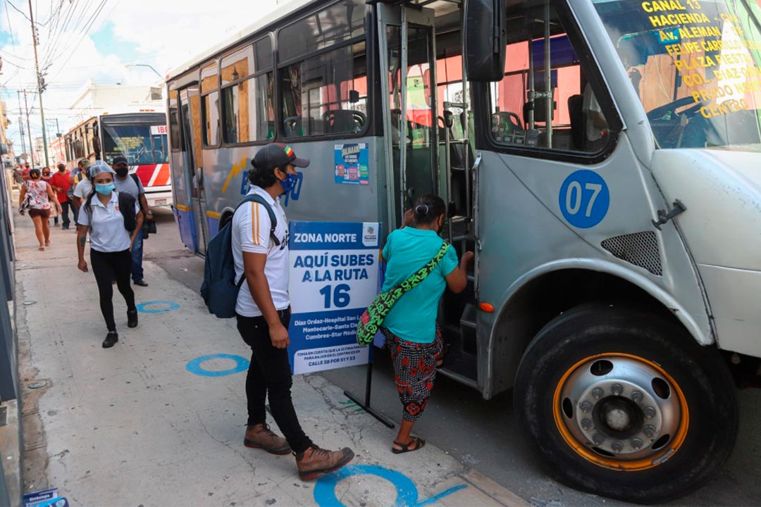 Opciones de transporte en Mérida