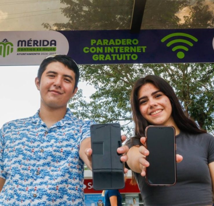 ¡Descubre los Paraderos con Internet Gratis en Mérida!