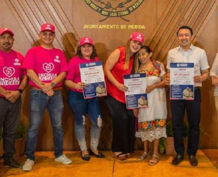 Así puedes acceder al programa Enchula tu casa en Mérida