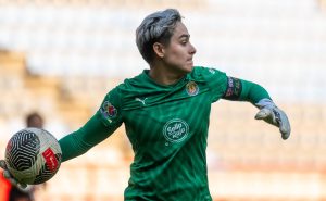 La portera de Chivas femenil, Blanca Félix, podría ser una de las convocadas en el partido de la Selección Mexicana Femenil en Mérida, ante Panamá.