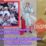 Gobernador de Yucatán presente en la primera corrida de la Feria de Xmatkuil