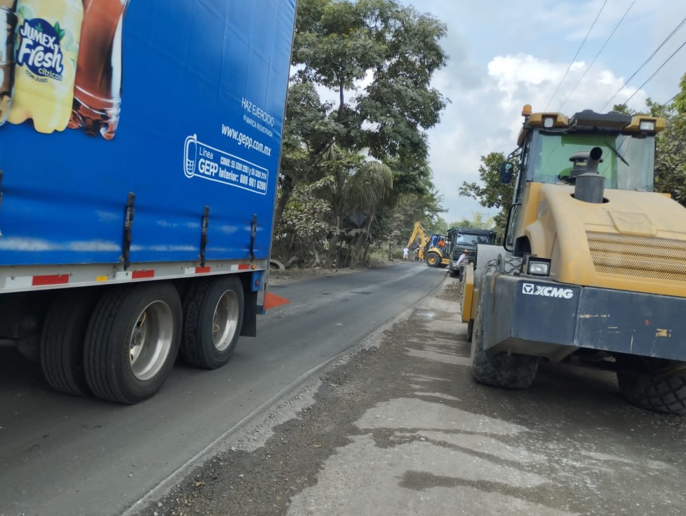 Reconstrucción de carretera de