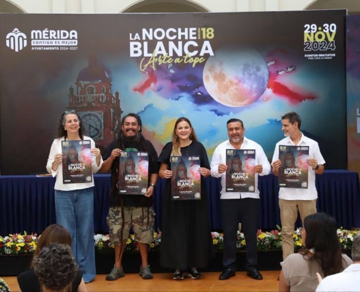 Cecilia Patrón lleva la Noche Blanca al Sur de Mérida