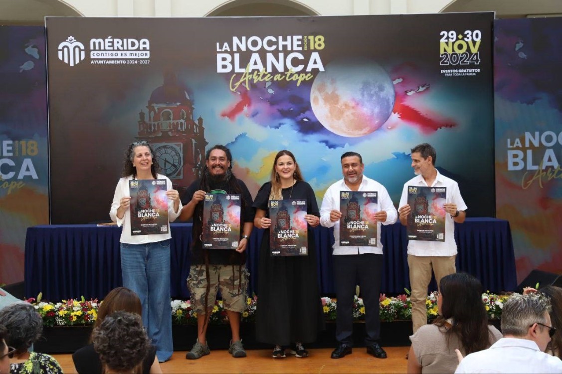 Cecilia Patrón lleva la Noche Blanca al Sur de Mérida