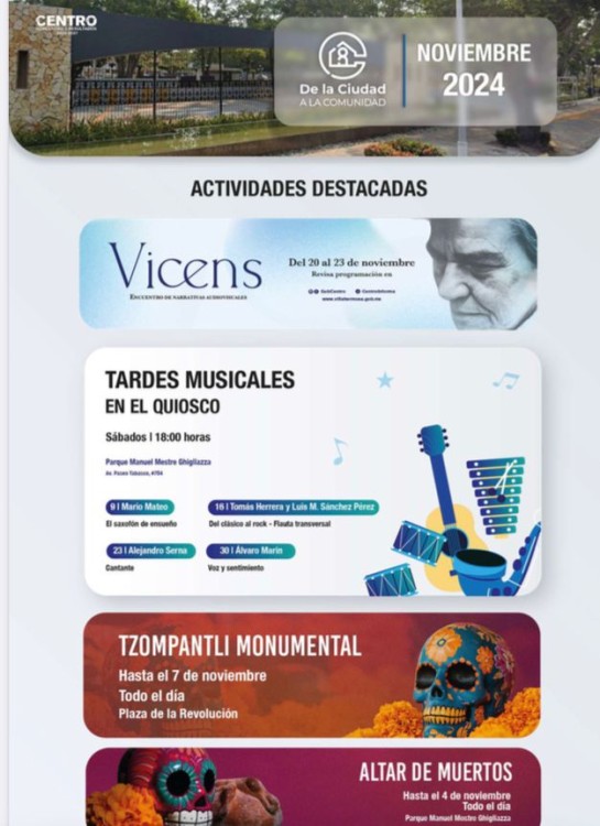 Centro organiza maratón de lectura y más eventos