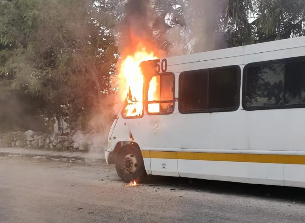 ¿Cómo ocurrió el intento de incendio en Motul?