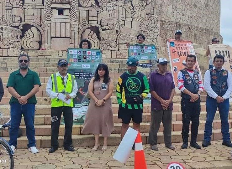 Emotivo Homenaje a las 225 víctimas de accidentes Viales en Yucatán