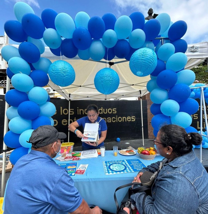 Actividades de promoción en el Festival de la Salud