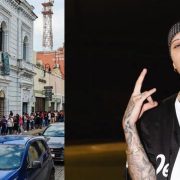 Filas para boletos de Xmatkuil correspondientes al concierto de Santa Fe Klan