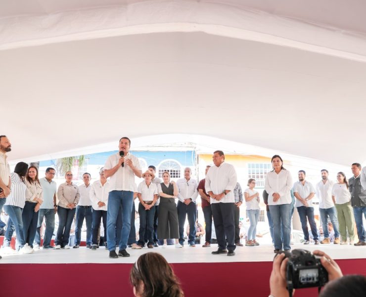 Jorge Bracamonte acompaña a Javier May en jornada ciudadana
