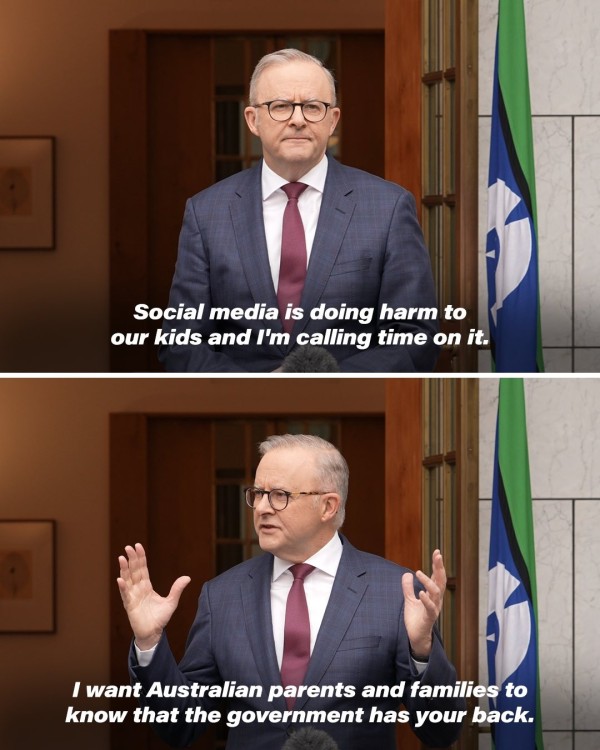 ¿Por qué prohíben redes sociales a niños menores de 16 años?