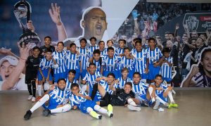 Los rayados de Monterrey, cuentan con una escuela de formación en Mérida.